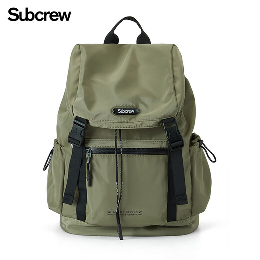 Subcrew Trendy High School College Student Schoolbag Men Mochila Mochila casual de gran capacidad Viajes Mujeres negras