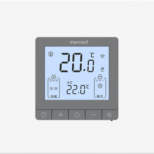 New Manred water floor heating thermostat temperature control panel LCD screen controller RT1.13 3A LCD heating thermostat