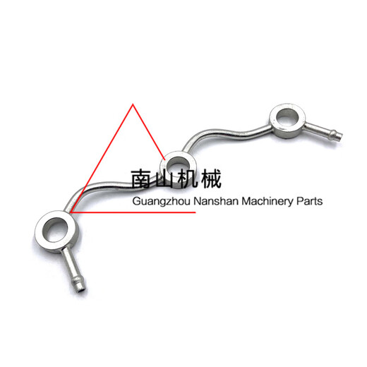 
Qianbai Lingong 16 fuel injector oil return pipe Kubota D782 engine fuel injection nozzle oil pipe 15862-42502 micro excavation high quality