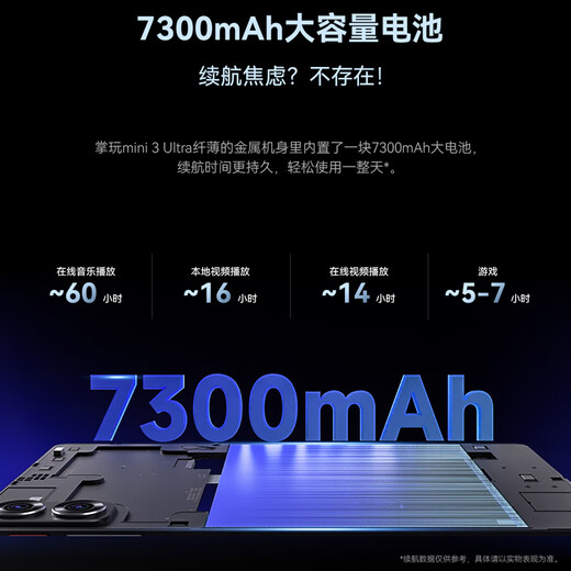 Cube mini 3 Ultra tablet Qualcomm Snapdragon 7+Gen3 processor 144Hz high refresh rate 8.8-inch 2.5K portable entertainment game office Android PAD 12G (+ Fusion 8GB) + 256GB (domestic version) Official standard configuration