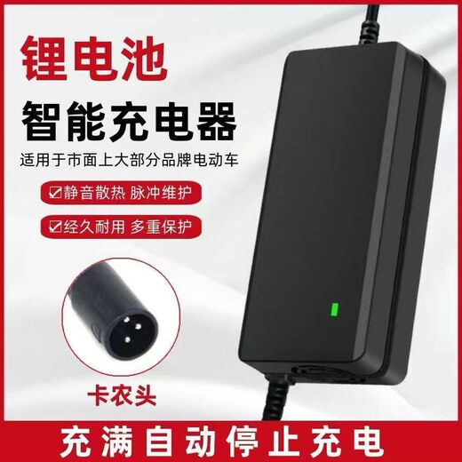 Lithium battery electric vehicle charger 48V2A60V72V3A Yadi Tailing Phoenix permanent flying pigeon 54.6V cannon cannon head 48V3A output 54.6V