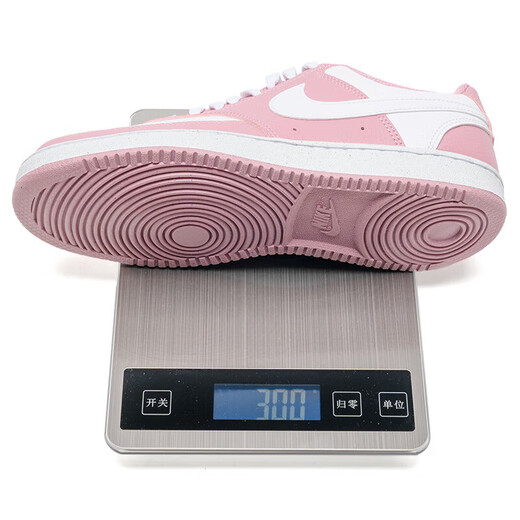耐克（NIKE）鞋子女鞋 2025夏季新款低帮耐磨运动鞋帆布鞋休闲鞋透气板鞋 粉色/白色 35.5