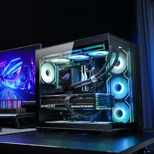 ASUS i9 14900KF ASUS ROG family bucket 5070Ti/RTX5080 host 5090D graphics card U7 265K host game e-sports AI rendering assembly computer complete machine i7 14700KF + ASUS RTX5060TI丨2