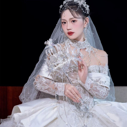 Cup Horse Handd Flower Bride Wedding Crown Sceptre Fini