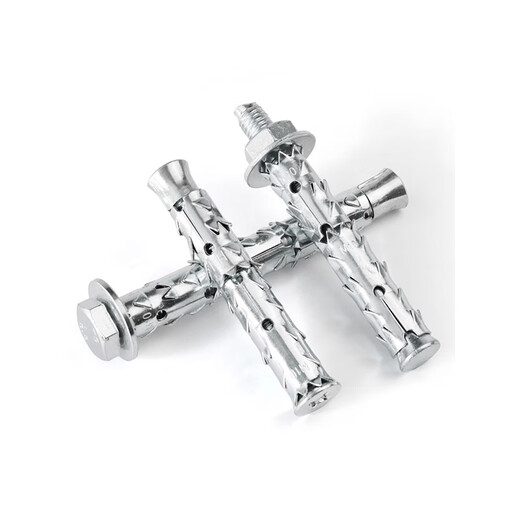 Thousand-speed wheel through mountain thorn expansion screw hollow brick lightweight brick special expansion bolt fish scale expansion tube M8*100 (5 pieces)