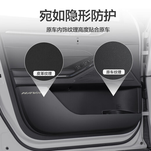 Huizhuo Haval third-generation door anti-kick pad national trend version Harvard car interior decoration modification accessories SN9898 2021 second-generation Harvard H6 co-driver storage box H