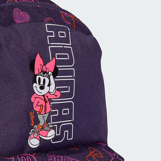 阿迪达斯（adidas）儿童双肩背包米妮联名款图案印花女童双拉链运动休闲书包JM1828