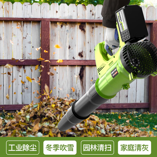 Blower high-power industrial dust collector soot blower powerful fallen leaves charging snow blowing artifact motorcycle hair dryer DY-charging storm hair dryer 3888TV one electric one