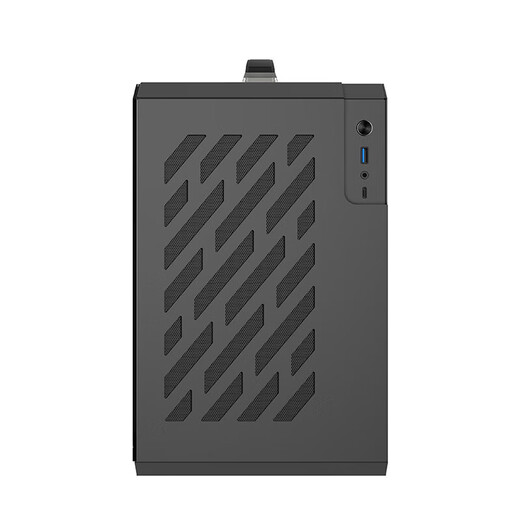 未知玩家动力火车X100机箱手提便携MATX紧凑台式机ITX迷你侧透游戏电脑小机箱凑型桌面DIY迷你白色Type-C 未知玩家X200黑色 支持240水冷