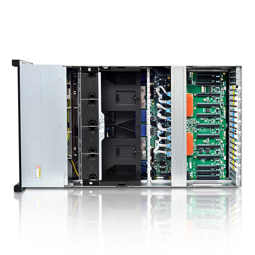 STEN HELI AW423X-G8E AMD8 CARD RTX5090/4090/A6000 Deep Learning GPU Rack Server 32B/70B/671B Lokal eingesetztes AI-Training Inferenz Host 2 AMD 7f72 48 Kerne 3,2 GHz 64G