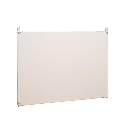 
LDVEP door pet fence on the floor indoor home dog and cat special L-type free combination simple heightened isolation baffle milky white 15272cm (3 pieces)