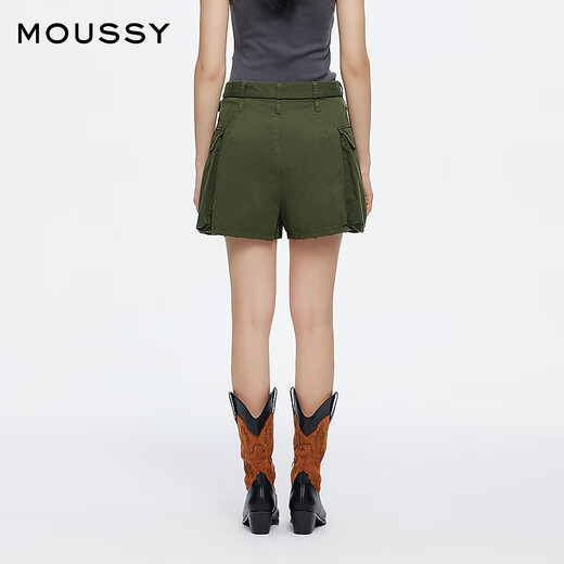 MousSy 2025 Été Nouveau American Street Style Large Pocket Panter Short Work Pantal