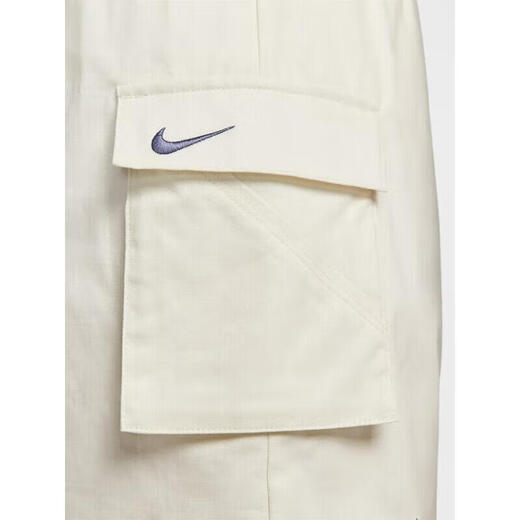 耐克（Nike）工装短裤女裤夏季新款运动裤宽松舒适透气梭织五分裤子 IH9273-047珍珠灰 S
