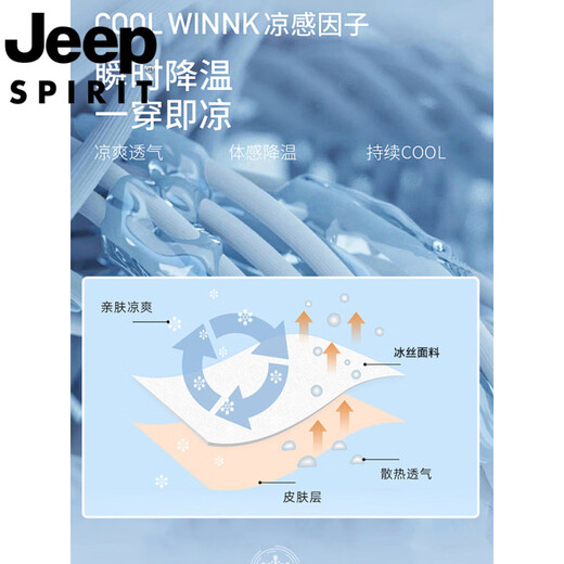 JEEP SPIRIT吉普户外防晒服女款2025新款夏季轻薄宽松撞色连帽工装冲锋衣外套 女-漫暮黑【冰感透气 UPF50+】 2XL