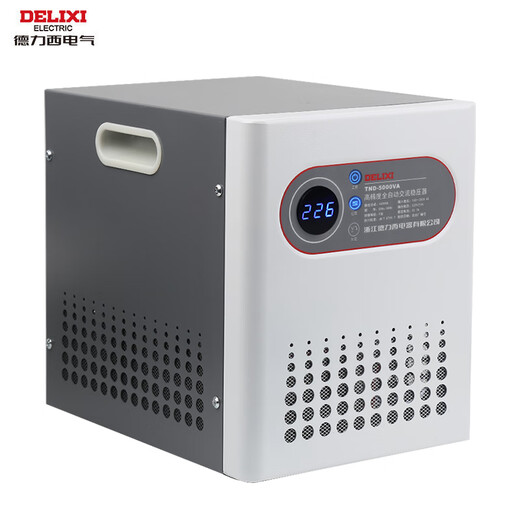 Delixi Electrical Voltage Stabilizer 220V Household Fully Automatic AC Power Stabilizer TND Series 5000W