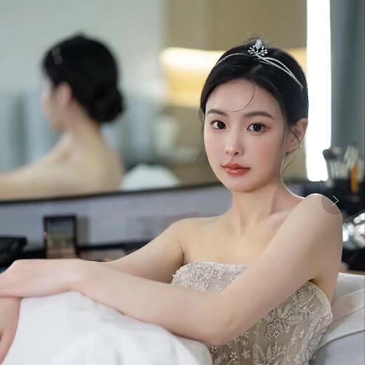 Enchanting Cat Princess Crown Tiara Women's Headband Hair Accessory Wedding Photo Photo Collection Certificate Proposal Birthday Gift Practical for Girls