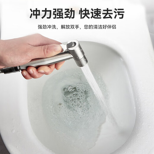 Dezhong spray gun high pressure water spray gun flushing water gun D61 304 stainless steel