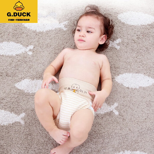 G.Duckkids Neugeborenes Baby Kinderbaumwollendshose wasserdichtes Meson-Fixierwerkzeug kann Taschen für Männer und Frauen-Windeln lecker Coupon m waschen m