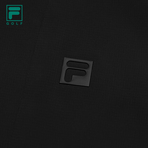 FILA Official Men's Woven Jacket 2025 Winter New Golf Sports Leisure Waterproof Jacket Dark Black-BK M 170/92A/M