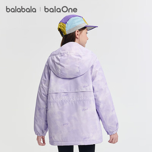 Balabala Children's Clothes Children's Cotton Clothes Boys and Girls Jackets Tops 2026 New Spring Clothes Water-Repellent Clothes Warm Cotton Clothes Fashion