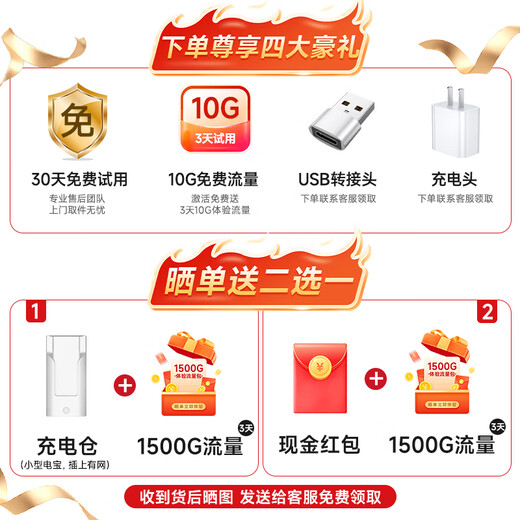 El móvil inalámbrico portátil wifi6 original de Lenovo admite la red sin tarjeta del dispositivo 5G que acompaña a la tarjeta de red inalámbrica portátil ilimitada para computadora portátil Tesoro de Internet modelo nacional 2025 Versión acelerada del Salvador wifi6+ actualizado Conmutación de red dual sin tarjeta - negro Garantía de renombre de Lenovo Prueba gratuita de 30 días - adecuado para ZTE, Apple y otros dispositivos 5g