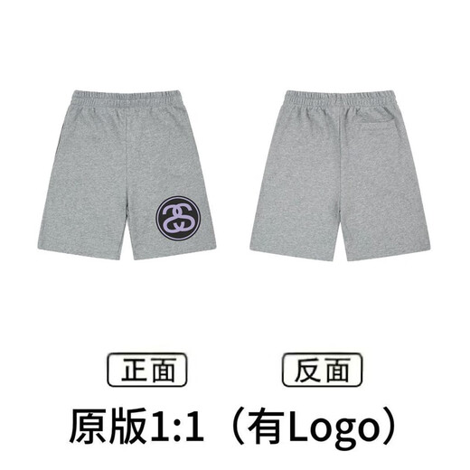 Stussy (Stussy) Популярные шорты модный бренд свободный случай повседневной пары спортивных мужчин и женщин xb1048 Black S Рекомендуется 100-120Jin [Jin равно 0,5 кг]
