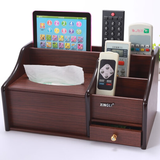 Tissue Box Holz Wohnzimmer European Multifunktion Desktop Fernbedienung Aufbewahrungsbox Haushalt Couchtisch Serviettenkarton 1349 Öffnen Sie Pappkarton Öffnen