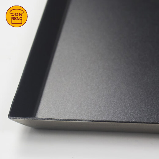 Sanneng original aluminum alloy commercial non-stick baking tray SN1072 non-stick baking tray bread moon cake baking tray 60x40 commercial SN1049 aluminum alloy rounded anode baking tray 1 inch