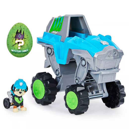El equipo de Wangwang hizo excelentes contribuciones del equipo de Wangwang Toy Dinosaur Wilderness Series de perros Patrol CAR Lele Vehículo todoterreno Regalo para niños Regalo Wangwang Team Dinosaur Patrol CAR 16794