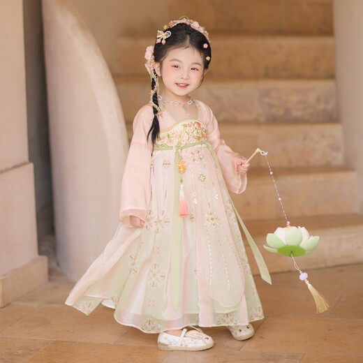 
Today, the ancient Chinese dress for girls, autumn children's ancient costume 2025 new spring and autumn little girl ancient style Tang suit