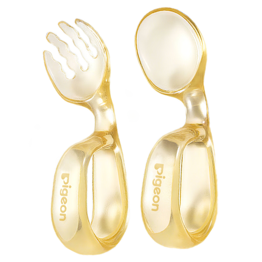 
Bei personally eats spoons, baby learns to eat PPSU training forks spoons, infants and children learns to eat tableware DA205