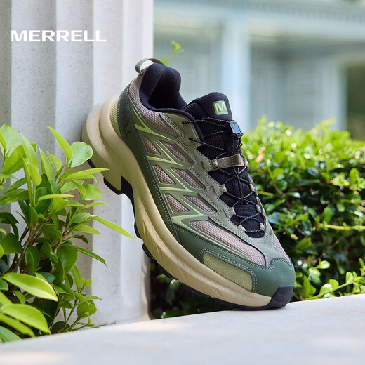 迈乐（Merrell）运动户外迈行Lite登山徒步男款抓地耐磨透气6225-02军绿42