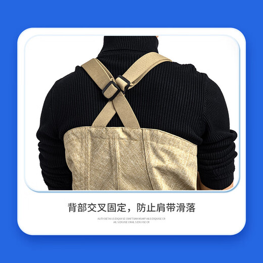 Cationic suspenders, half-body waders, scratch-resistant, wear-resistant, waterproof overalls, fishing lure rain boots, gray cationic suspenders, 25114 in the sports network, one size fits all, shoe size 40/41, it is recommended to take a smaller size