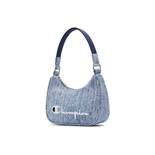 Champion美国冠军2025新款单肩包女男 潮流休闲时尚腋下包25FWG85 浅蓝 