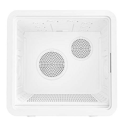 Yopet Caja de secado para mascotas Secador de baño para perros y gatos Muñeca de trapo corta británica Bichon Caja de secado por soplado Hogar pequeño y mediano Y7 Ventana interactiva Modelo mejorado de doble motor