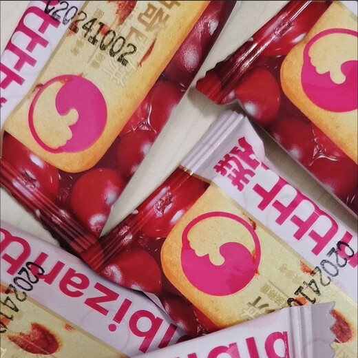比比赞蔓越莓曲奇饼干网红解馋办公室零食小吃休闲食品价385g 蔓越莓曲奇饼干 1585g132包