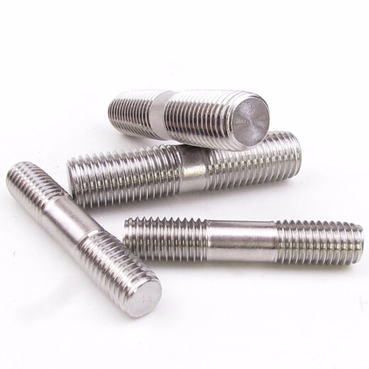 Jishuo SUS304 stainless steel stud bolt GB901 stud knock bolt 304 stud screw M8 M24 M20*100