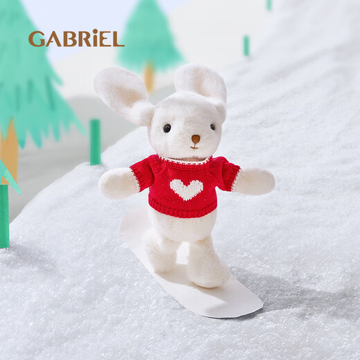 
Gabriel Domi rabbit plush doll comfort doll doll toy birthday gift for girlfriend W3524_Domi_25cm