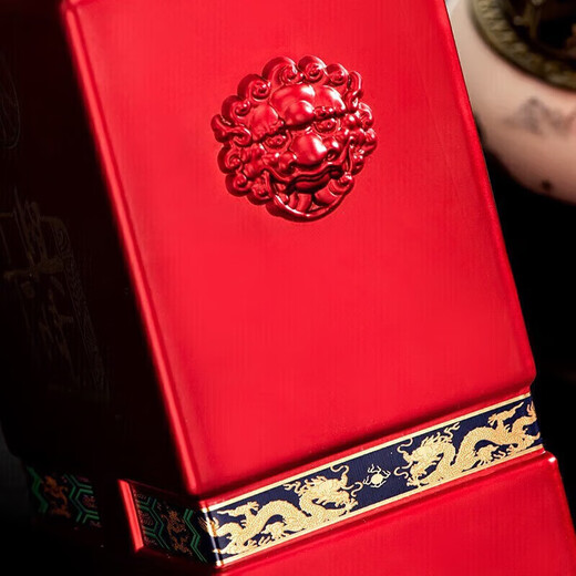 Produced by Wuliang Luzhou Wuliangye Co., Ltd. Luzhou-flavor liquor grain solid fermentation ration wine wedding banquet gift wine 52 degrees 500mL 4 bottles Xinglong Longyao Xiangfu full box