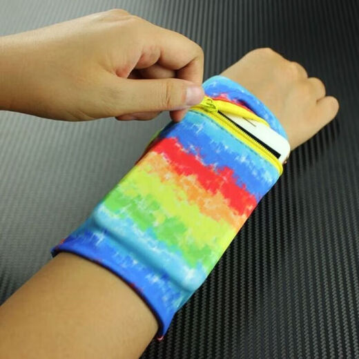 Zhizhou mobile phone wrist bag, thin wrist mobile phone bag, comfortable and breathable arm wrist bag, running arm bag, K12, weight 131 to 180, recommended size M