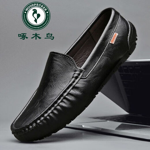Woodpecker High-End [Shop] Herrenschuhe, Beanie-Schuhe, echte Leder-Herren 2025 NEUER AMMEIDABLICHES ATMAUSBEUTTIGKEIT