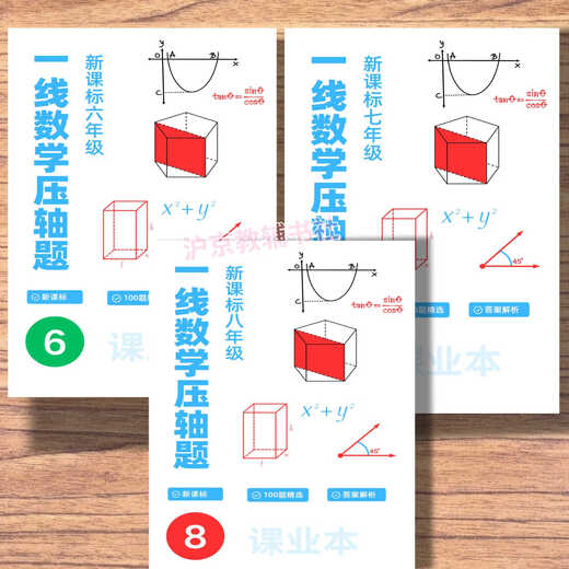 
Shanghai MY new curriculum standard junior high school mathematics first-line finale 100 questions including answer analysis 678 grade improvement and expansion Grade 7 (exercise + analysis)