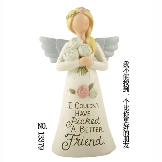 Jedes Stück Li Lang hat eine besondere Bedeutung. Original pure handgefertigte Charaktere süße Angel Desktop Ornamente Home Dekoration Geburtstagsgeschenk Ingwer 13603