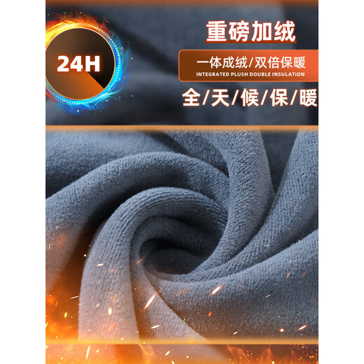 LEE KIDS重磅加绒男士直筒裤子冬季针织条纹宽松运动感七夕裤潮 9859军绿 常规 2XL (160斤)
