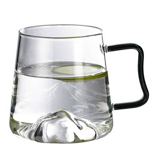
Yunmao Japanese glass cup household large capacity water cup high temperature resistant summer thickened mountain green tea cup creative drinking water cup 9195 mountaineering cup 2