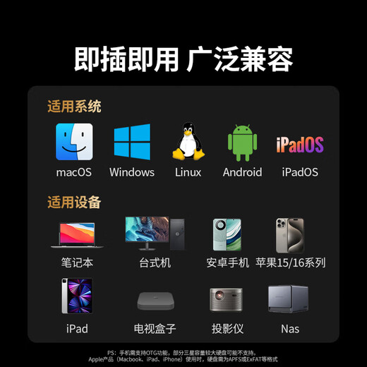 绿联 M.2 NVMe/SATA移动硬盘盒双协议 Type-C3.2固态硬盘盒 适用笔记本电脑苹果16外接SSD机械硬盘盒子 NVMe/SATA【20Gbps鳍纹散热】配双线