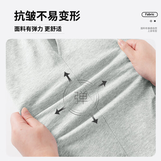 Jeanswest Z pure cotton sports shorts men's summer casual loose pants black 2XL