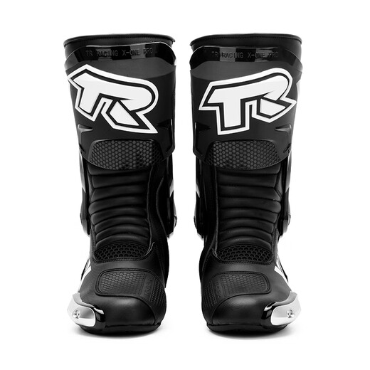TR motorcycle riding boots anti-fall competitive racing shoes for men and women Tiger road rally track rider shoes for all seasons X-ONE black PRO 42