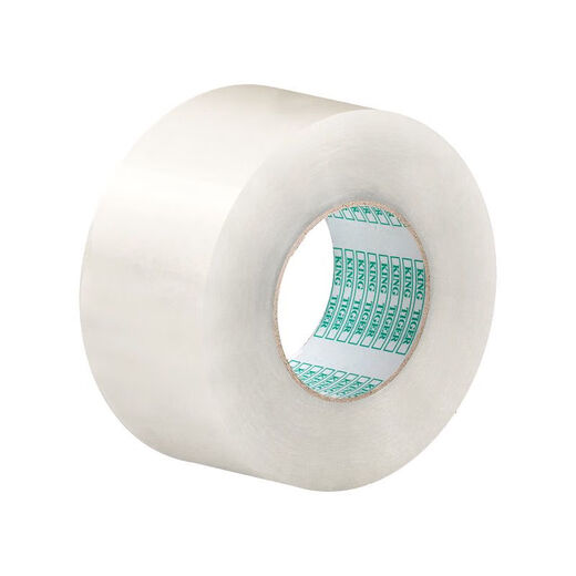 CLCEY transparent tape large roll express delivery wide seal whole box wholesale beige tape paper box sealing tape width 50 thick 20 long 12048 rolls transparent white