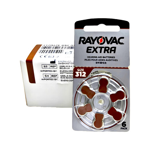 Original importierte 60 Tabletten/Stück Extraretway Hörgerät Batterie 10 312 13 675 extra10-60 Tabletten